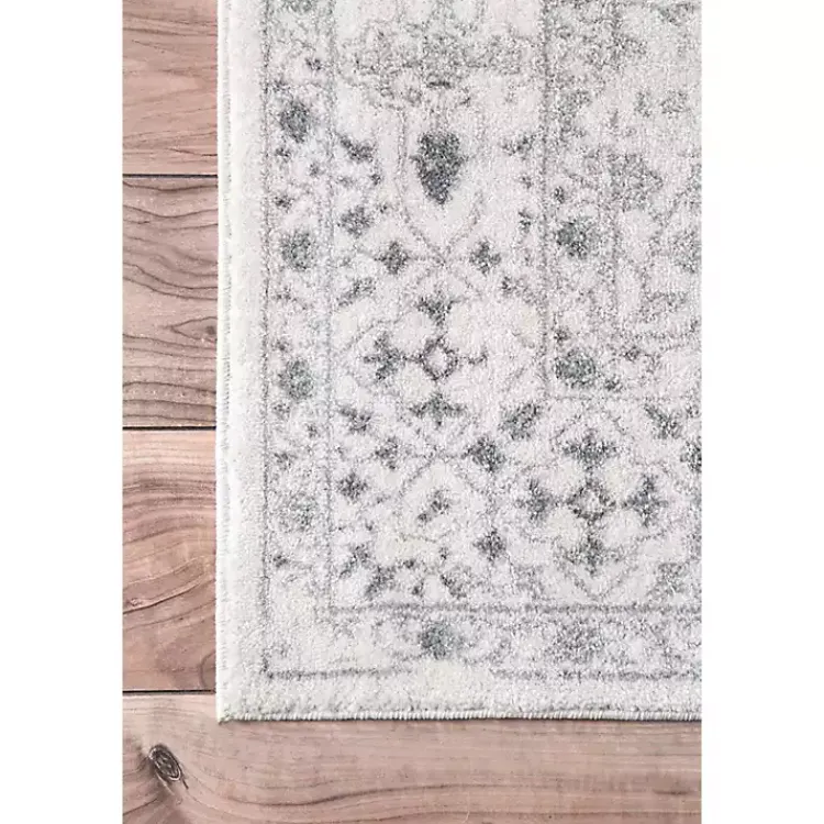 Kirklands Home Ivory Odell Vintage Area Rug, 5x7 Outlet