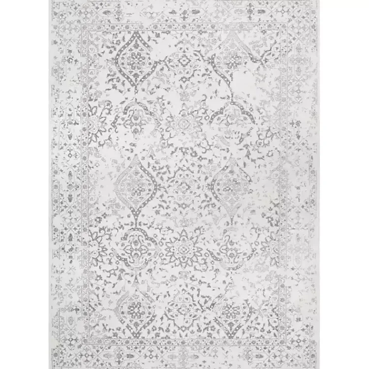 Kirklands Home Ivory Odell Vintage Area Rug, 4x6 Discount