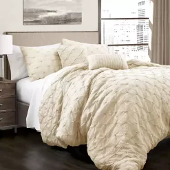Kirklands Home Ravello 5-pc. King Comforter Set Ivory