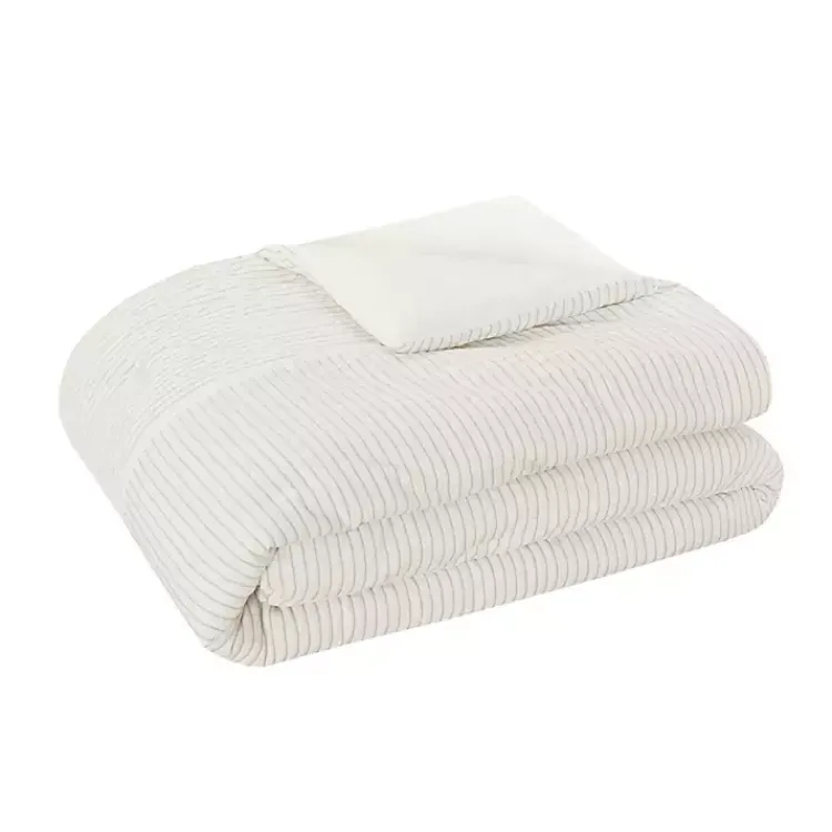 Kirklands Home Seersucker 3-pc. Full/Queen Comforter Set Ivory Hot