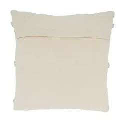 Pillows>Kirklands Home Striped Pom Pom Pillow Ivory