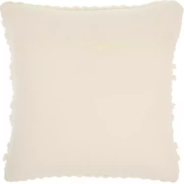 Pillows>Kirklands Home Textured Stripes Pillow Ivory