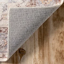 Kirklands Home Transitional Floral Area Rug, 8x10 Ivory Outlet