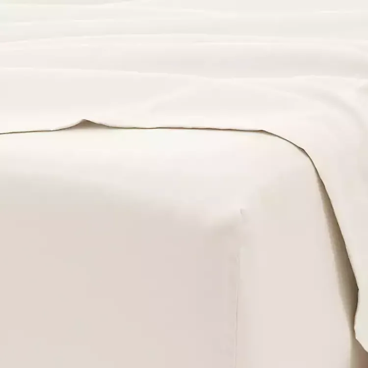 Kirklands Home Ultra Soft 6-pc. California King Sheet Set Ivory Outlet