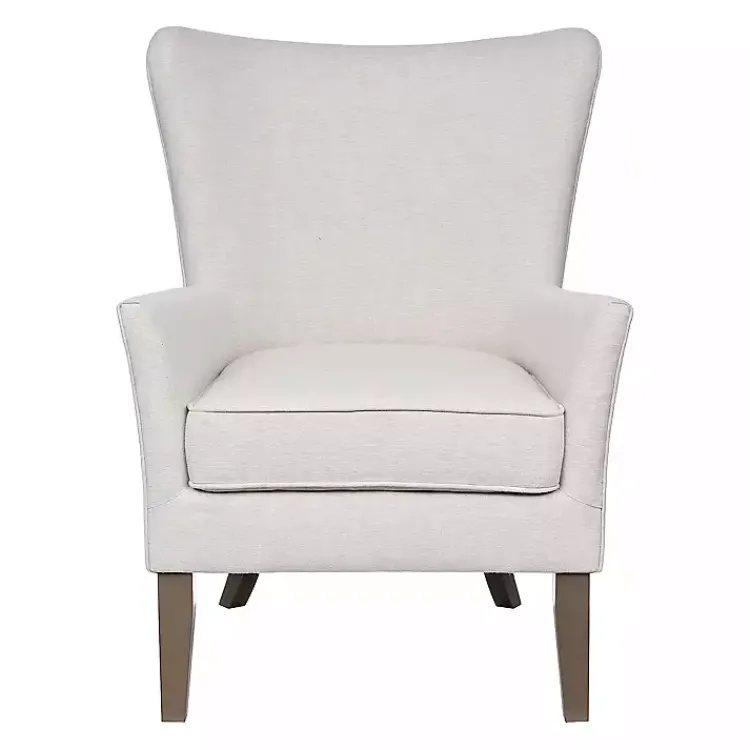 Kirklands Home Upholstered Armchair Ivory Sale
