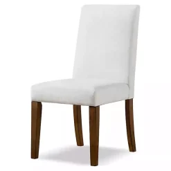 Kirklands Home Upholstered Katie Dining Chairs, Set of 2 Ivory Outlet