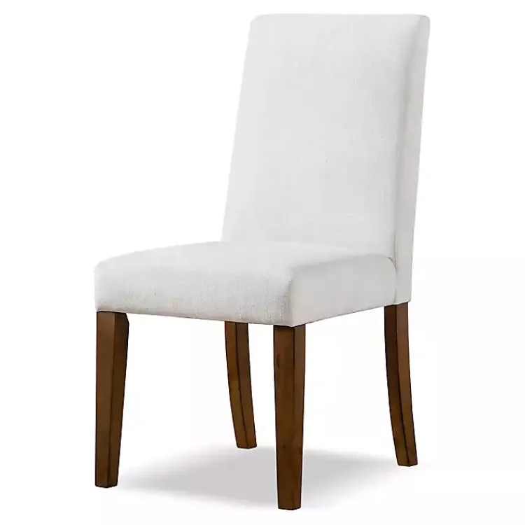 Kirklands Home Upholstered Katie Dining Chairs, Set of 2 Ivory Outlet