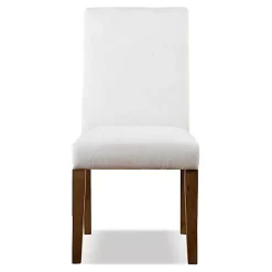 Kirklands Home Upholstered Katie Dining Chairs, Set of 2 Ivory Outlet