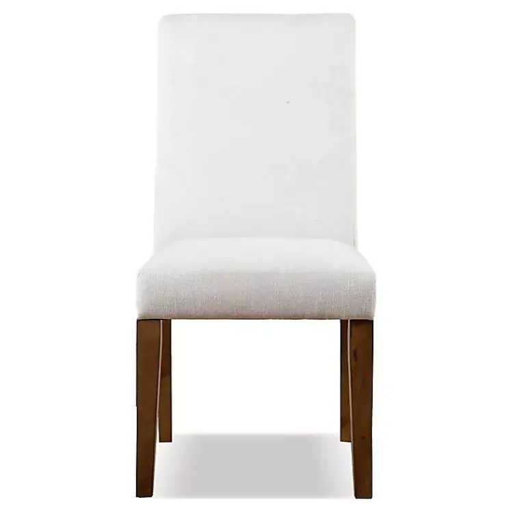 Kirklands Home Upholstered Katie Dining Chairs, Set of 2 Ivory Outlet