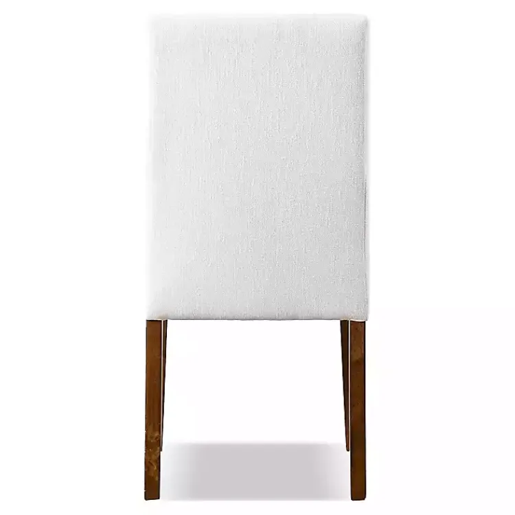 Kirklands Home Upholstered Katie Dining Chairs, Set of 2 Ivory Outlet