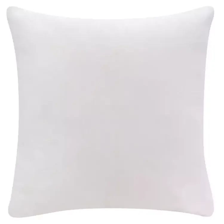 Pillows>Kirklands Home Velvet Handmade Throw Pillow Ivory