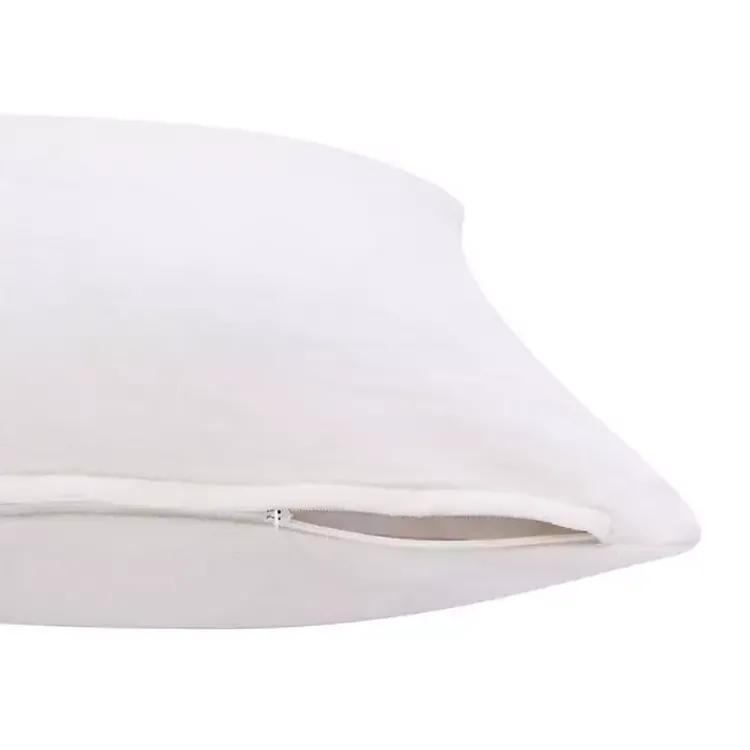 Pillows>Kirklands Home Velvet Handmade Throw Pillow Ivory