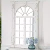 Kirklands Home Ivory Window Frame Beveled Mirror Sale