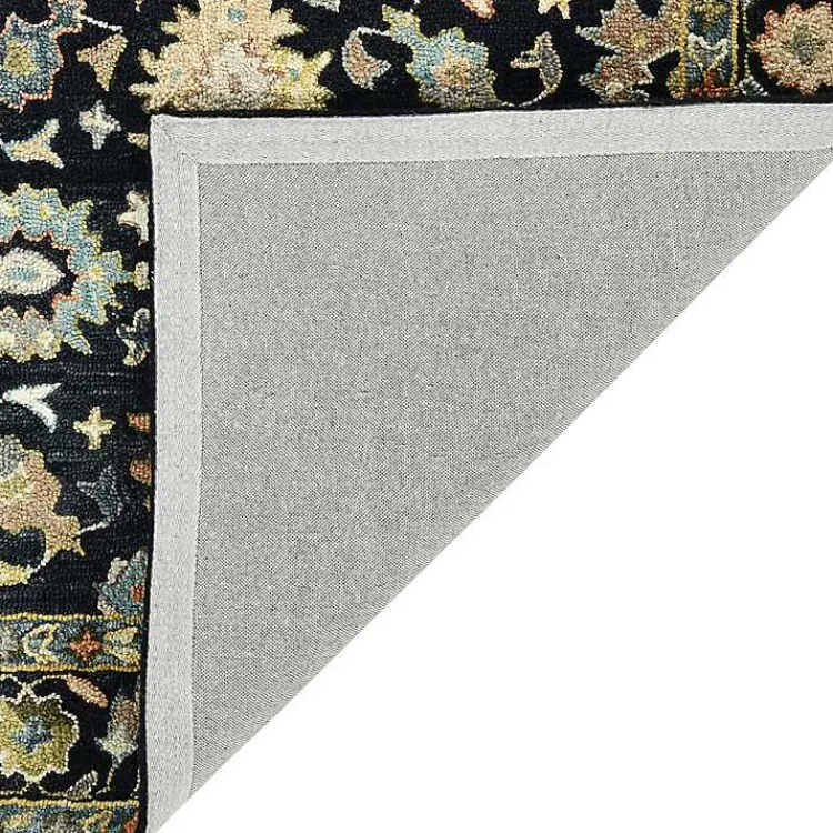 Kirklands Home Jackson Black Hand-Tufted Area Rug, 5x7 Sale