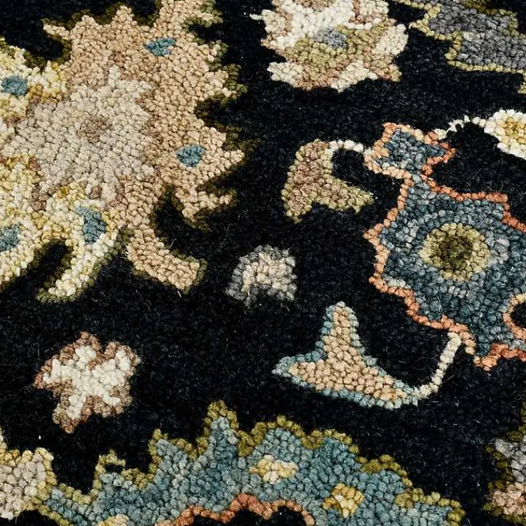 Kirklands Home Jackson Black Hand-Tufted Area Rug, 5x7 Sale
