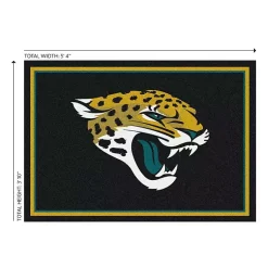 Kirklands Home Jacksonville Jaguars Area Rug, 4x6 Hot