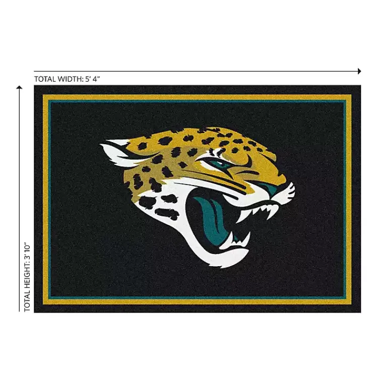 Kirklands Home Jacksonville Jaguars Area Rug, 4x6 Hot