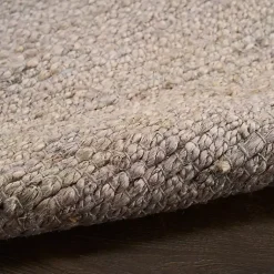Kirklands Home Jaxon Natural Jute Area Rug, 4x6 Gray Discount