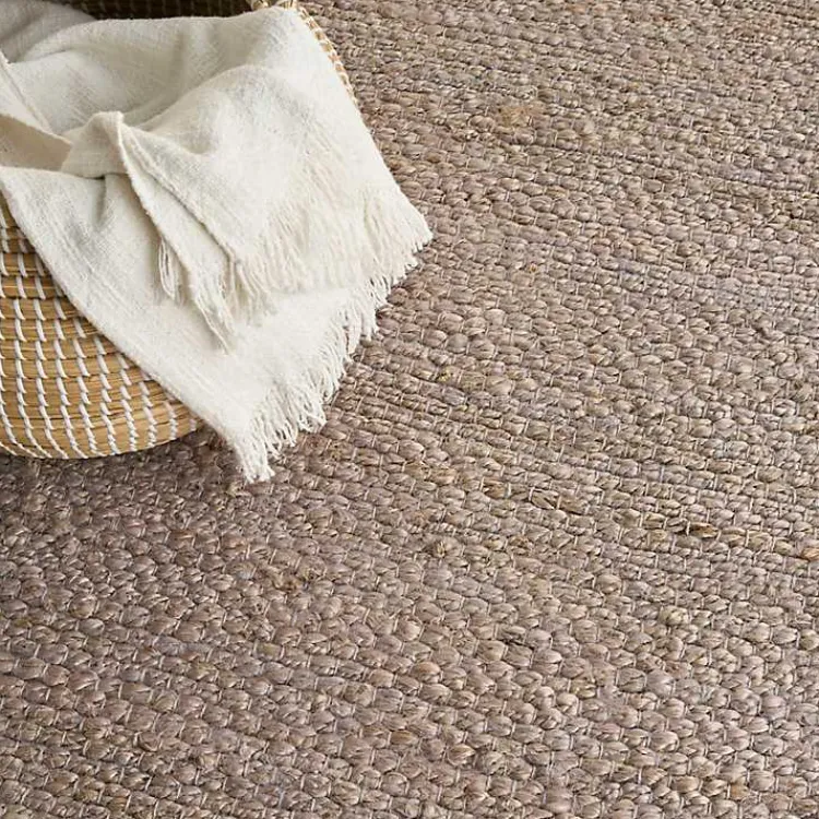 Kirklands Home Jaxon Natural Jute Area Rug, 5x7 Gray Sale