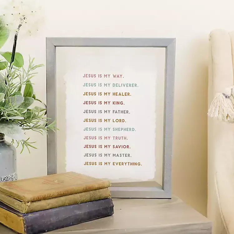 Kirklands Home Jesus is My Everything Wall Plaque Online