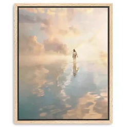 Kirklands Home Jesus Walking on Water Framed Canvas Art Print Hot