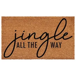 Outdoor Christmas Decorations>Kirklands Home Jingle All the Way Coir Doormat