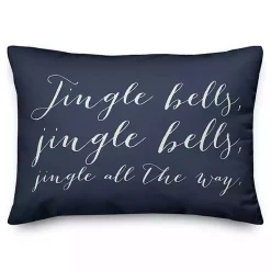 Christmas Pillows>Kirklands Home Jingle Bells Accent Pillow