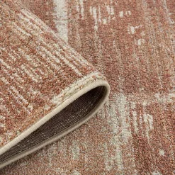 Kirklands Home Jordan Aly Sand Modern Area Rug, 5x7 Red Best