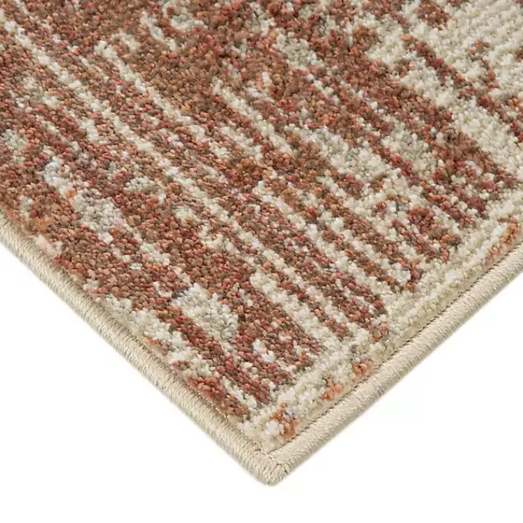 Kirklands Home Jordan Aly Sand Modern Area Rug, 5x7 Red Best