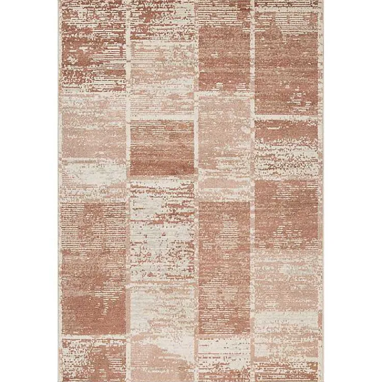 Kirklands Home Jordan Aly Sand Modern Area Rug, 7x10 Red Outlet