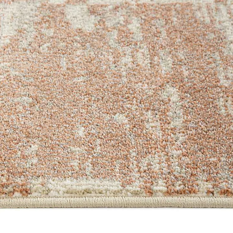 Kirklands Home Jordan Aly Sand Modern Runner, 2x10 Red Online