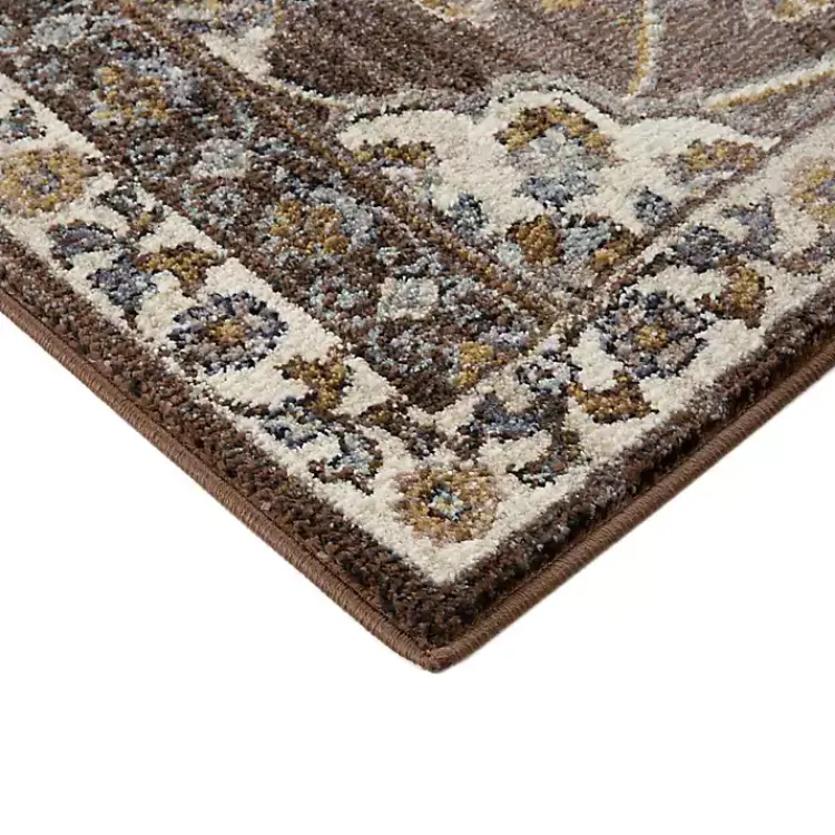Kirklands Home Jordan Bea Area Rug, 7x10 Brown Hot