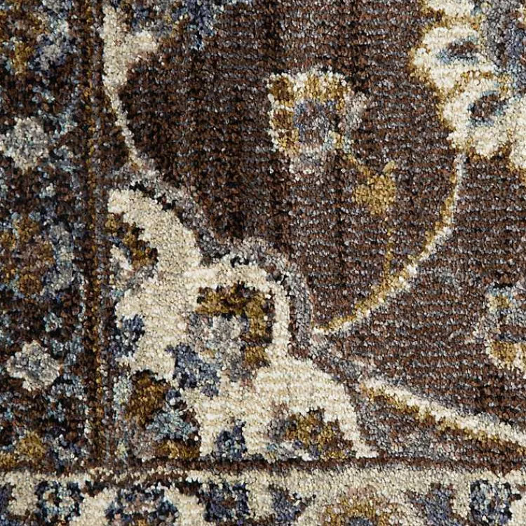 Kirklands Home Jordan Bea Area Rug, 7x10 Brown Hot
