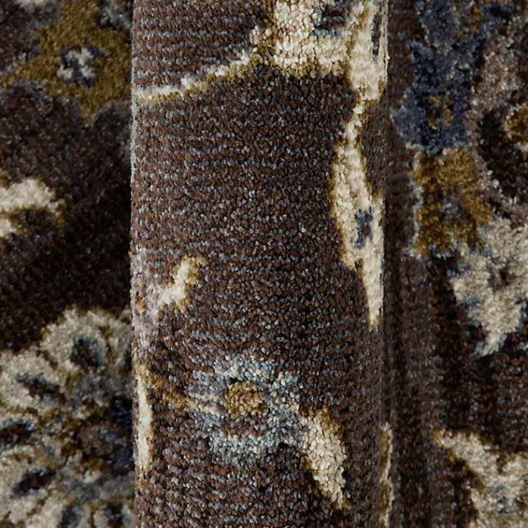 Kirklands Home Jordan Bea Area Rug, 7x10 Brown Hot