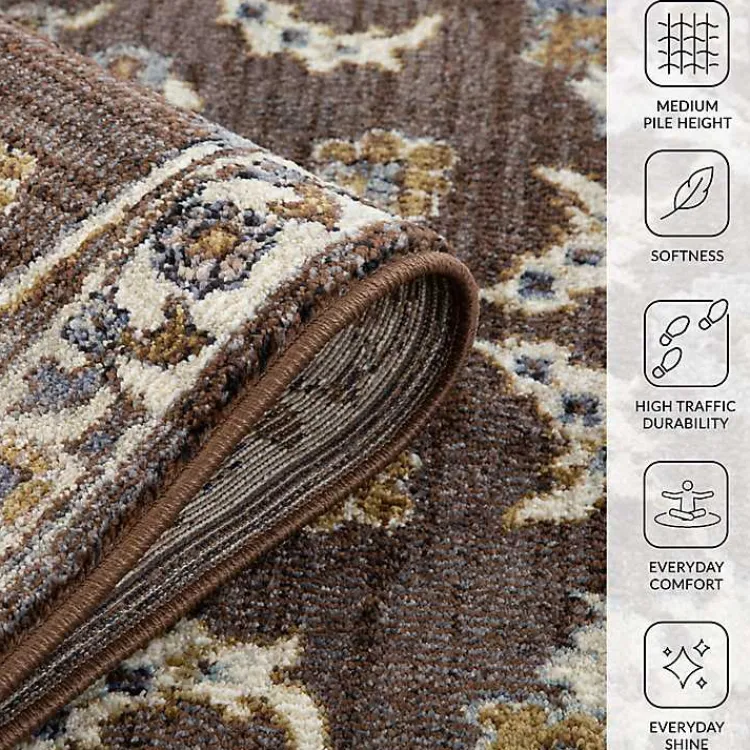 Kirklands Home Jordan Bea Runner, 2x10 Brown Best