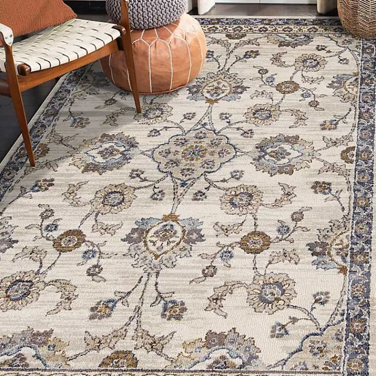 Kirklands Home Jordan Bea Charcoal Area Rug, 7x10 Online