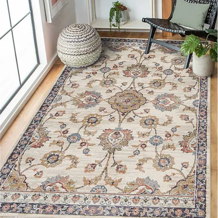 Kirklands Home Jordan Bea Area Rug, 7x10 Ivory Sale