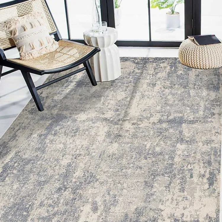 Kirklands Home Jordan Cary Area Rug, 7x10 Gray New