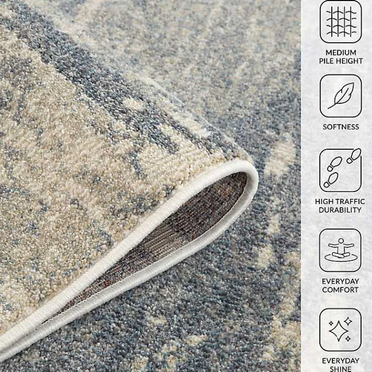 Kirklands Home Jordan Delia Area Rug, 7x10 Gray Online