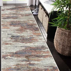 Kirklands Home Jordan Delia Beige Runner, 2x10 Multi New