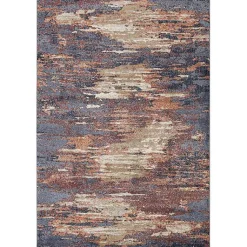 Kirklands Home Jordan Delia Rust Area Rug, 5x7