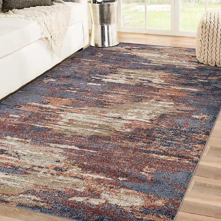 Kirklands Home Jordan Delia Rust Area Rug, 5x7