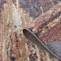 Kirklands Home Jordan Delia Rust Area Rug, 5x7