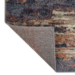 Kirklands Home Jordan Delia Rust Area Rug, 6x9 Multi New