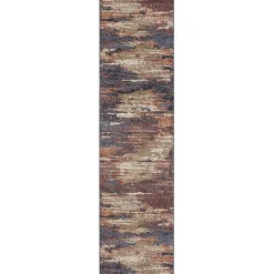 Kirklands Home Jordan Delia Rust Runner, 2x10 Multi Discount