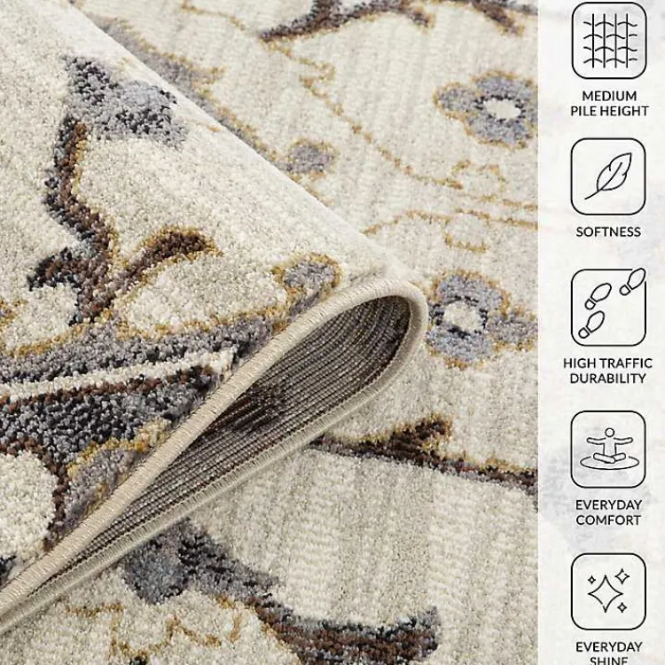 Kirklands Home Jordan Eva Medallion Area Rug, 7x10 Outlet