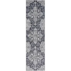 Kirklands Home Jordan Eva Medallion Runner, 2x10 Purple Hot