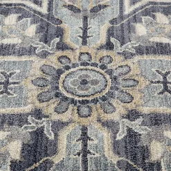 Kirklands Home Jordan Eva Medallion Area Rug, 6x9 Purple Hot