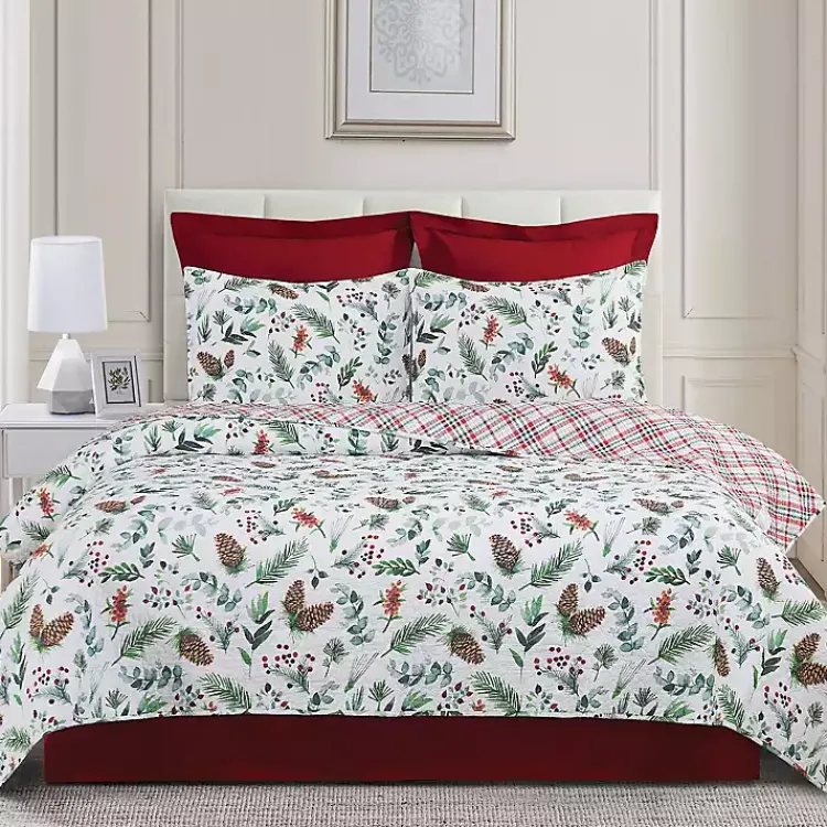 Kirklands Home Jovie Pinecone 3-pc. Full/Queen Quilt Set Hot