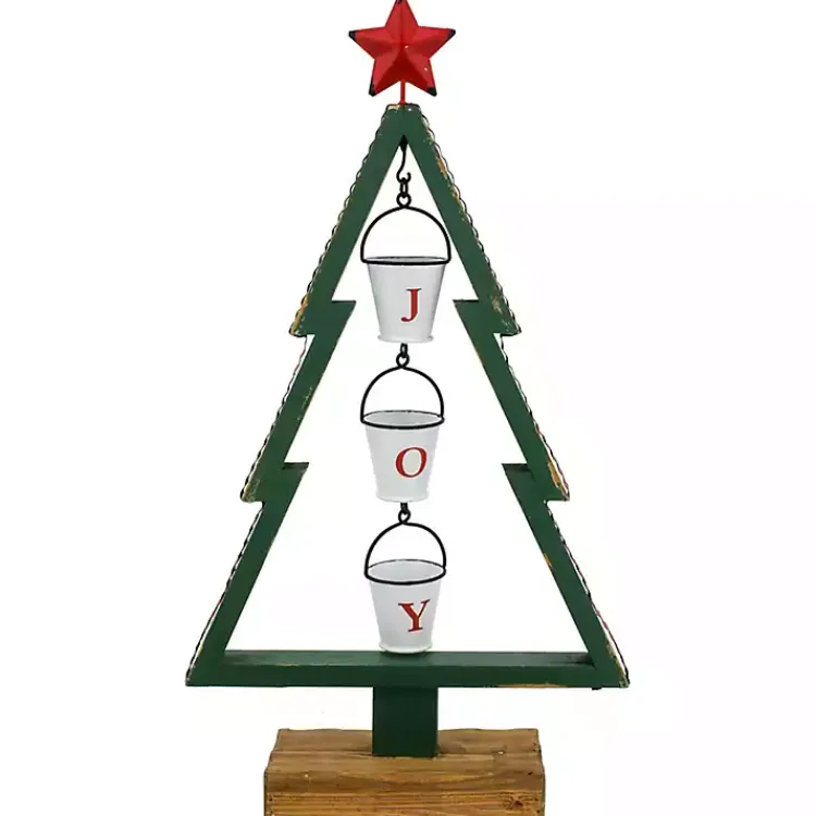Christmas Decorations>Kirklands Home Joy Buckets Christmas Tree Decoration